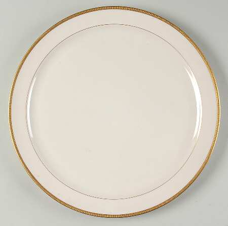 Tuxedo (Green Backstamp) 12" Chop Plate (Round Platter)