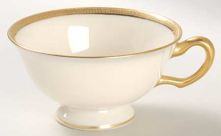 Tuxedo (Green Backstamp) Footed Cup