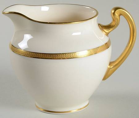 Tuxedo (Green Backstamp) Shape 1636 Creamer