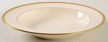Tuxedo (Green Backstamp) Large Rim Soup Bowl