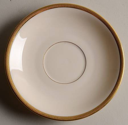 Tuxedo (Green Backstamp) Saucer for Cream Soup Bowl