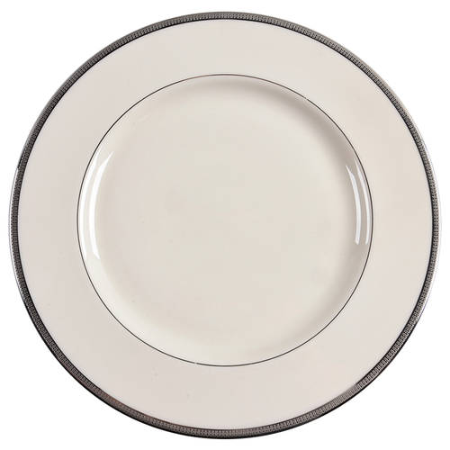 Tuxedo Platinum (Newer, Presidential Shape) Dinner Plate