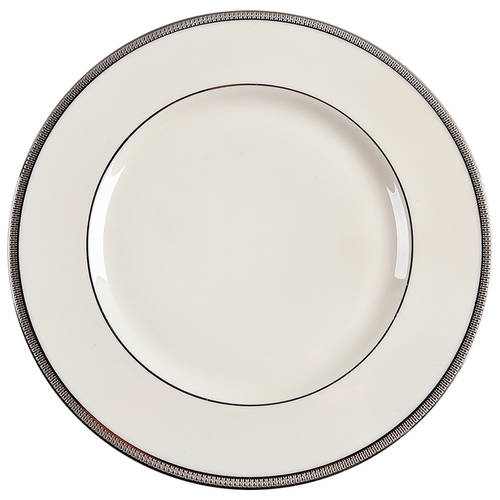 Tuxedo Platinum (Newer, Presidential Shape) Salad Plate