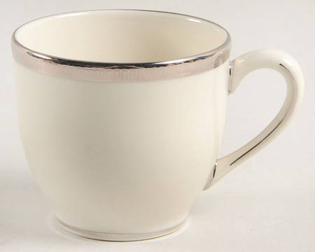 Tuxedo Platinum (Newer, Presidential Shape) Flat Demitasse Cup