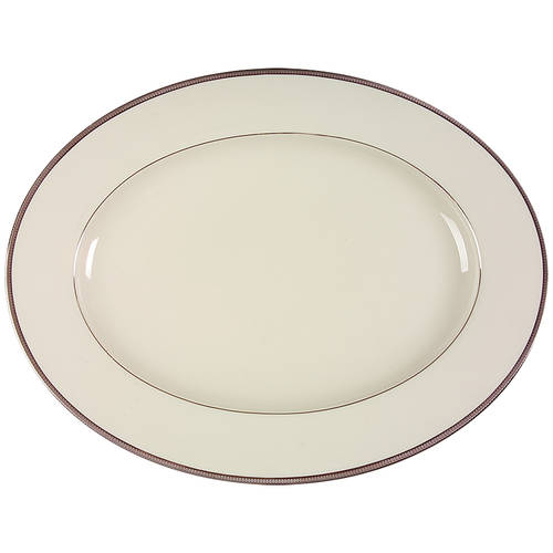 Tuxedo Platinum (Newer, Presidential Shape) 16" 99 Shape Oval Serving Platter