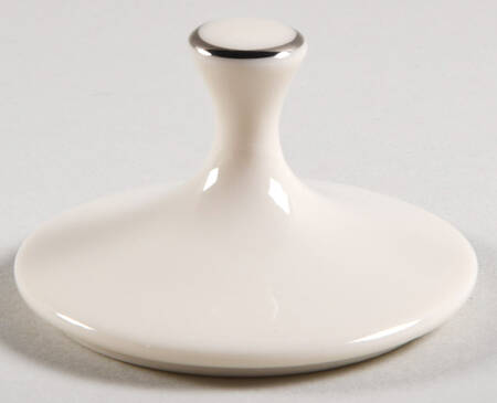 Tuxedo Platinum (Newer, Presidential Shape) Lid for Sugar Bowl