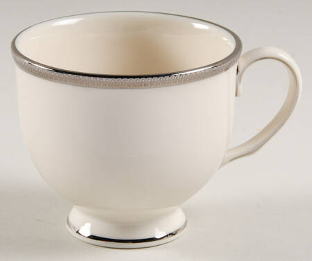 Tuxedo Platinum (Newer, Presidential Shape) Footed Cup