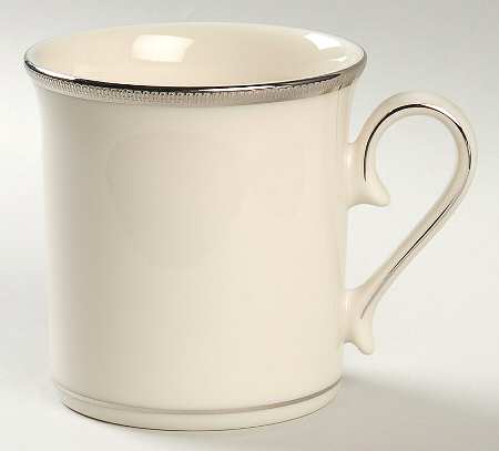 Tuxedo Platinum (Newer, Presidential Shape) Mug