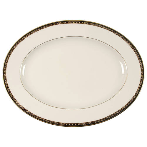 Tyler 15" Oval Serving Platter by Lenox