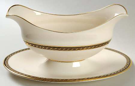 Tyler Gravy Boat with Attached Underplate by Lenox