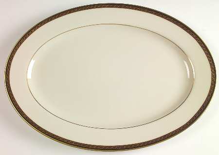 Tyler 16" Oval Serving Platter by Lenox