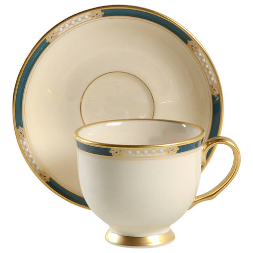 Union Footed Cup & Saucer Set