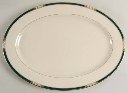 Union 16" Oval Serving Platter by Lenox