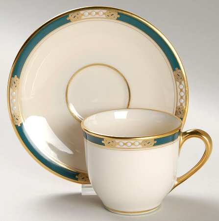 Union Flat Demitasse Cup & Saucer Set