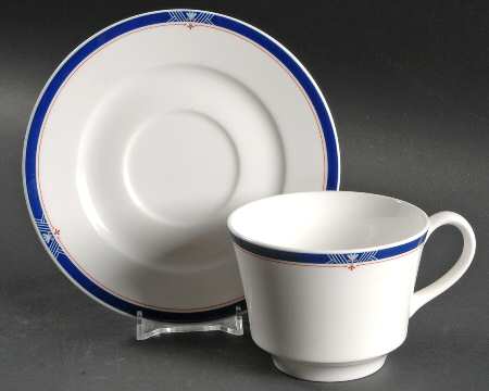 Valley Forge Flat Cup & Saucer Set