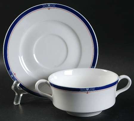 Valley Forge Flat Cream Soup Bowl