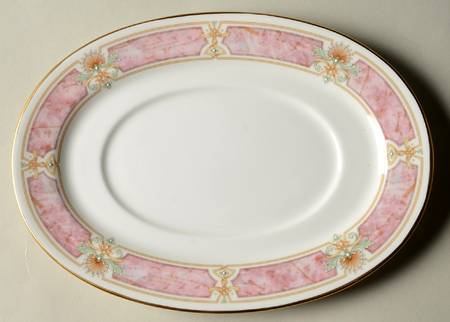 Venetian Marble Underplate for Gravy Boat