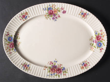 Victoria 17" Oval Serving Platter