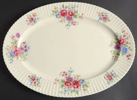 Victoria 15" Oval Serving Platter