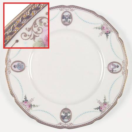 Virginian (Scalloped) Luncheon Plate