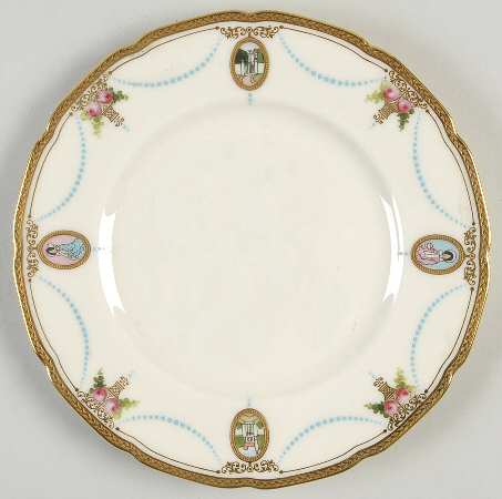 Virginian (Scalloped) Salad Plate