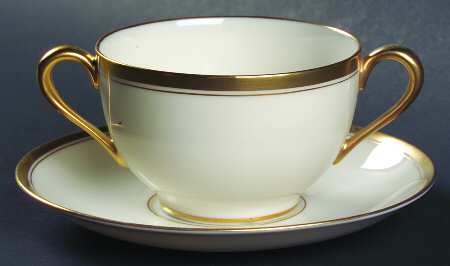 The Vondel Flat Bouillon Cup & Saucer