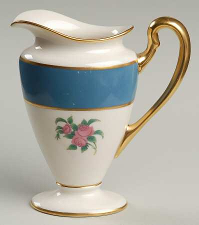 Washington Turquoise (Smooth) Creamer by Lenox