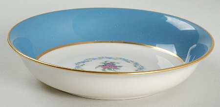 Washington Turquoise (Smooth) Fruit/Dessert (Sauce) Bowl