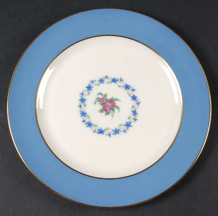 Washington Turquoise (Smooth) Luncheon Plate