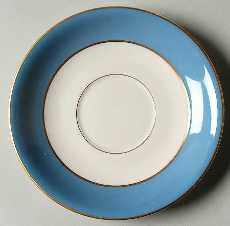 Washington Turquoise (Smooth) Saucer for Bouillon Cup