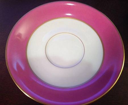 Washington Pink Saucer