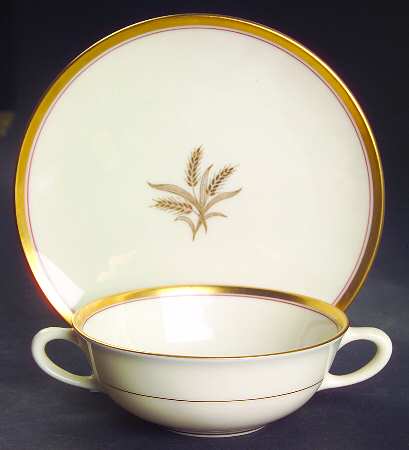 Westfield Flat Cream Soup Bowl & Saucer Set