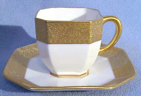 Westchester Flat Demitasse Cup & Saucer Set