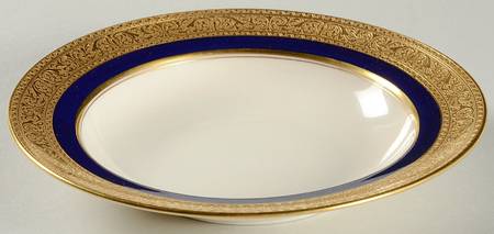 Westchester Cobalt Blue Rim Cereal Bowl