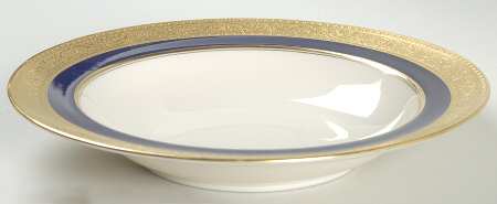 Westchester Cobalt Blue Rim Soup Bowl