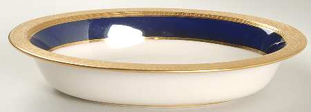 Westchester Cobalt Blue 9" Oval Vegetable Bowl
