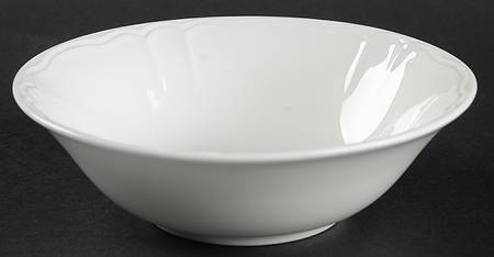 White Crest Coupe Cereal Bowl