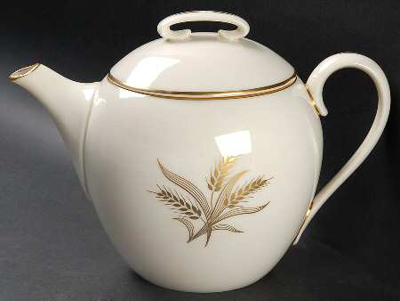 Wheat Teapot & Lid