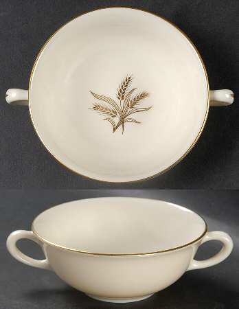 Wheat Flat Cream Soup Bowl