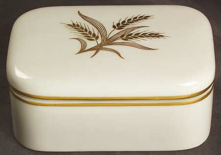 Wheat Cigarette Box & Lid