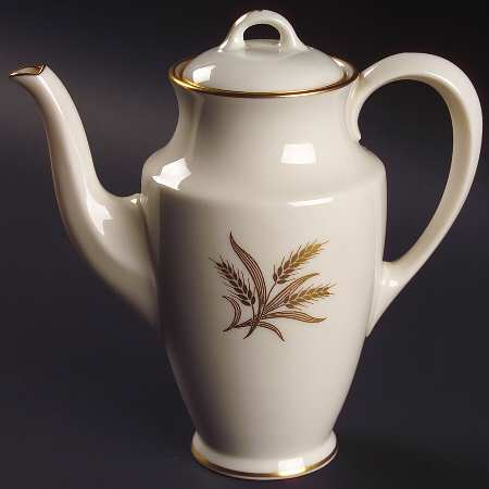 Wheat Individual Coffee Pot & Lid
