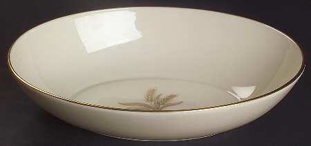 Wheat 8" Oval Vegetable Bowl