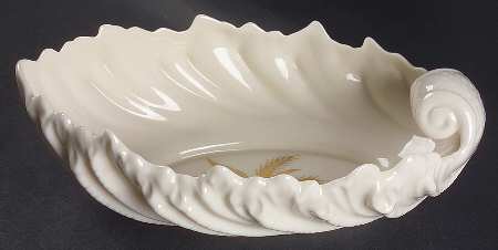 Wheat 9" Shell Shaped Bowl