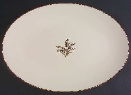 Wheat 15" Oval Serving Platter