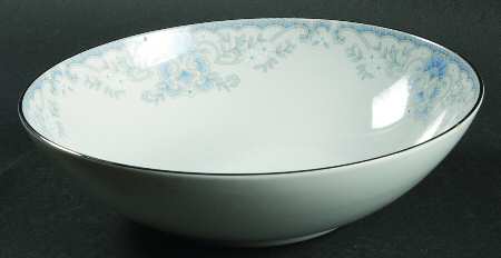 White Heather 8" Round Vegetable Bowl