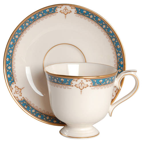 Whitley Manor Footed Cup & Saucer Set