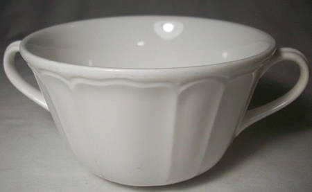 White Sands (No Trim) Flat Cream Soup Bowl