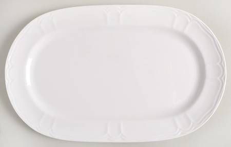White Sands (No Trim) 13" Oval Serving Platter