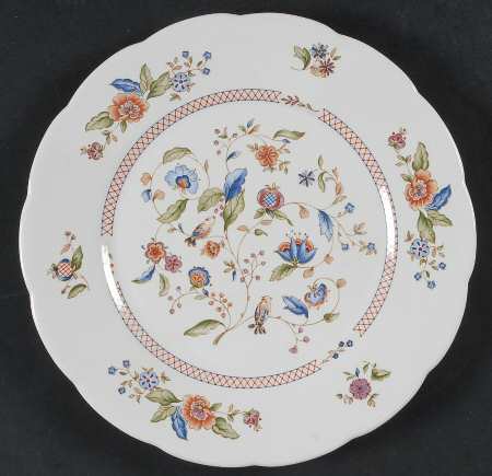 Wind Chimes Salad Plate