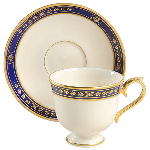 Winslow Castle Footed Cup & Saucer Set